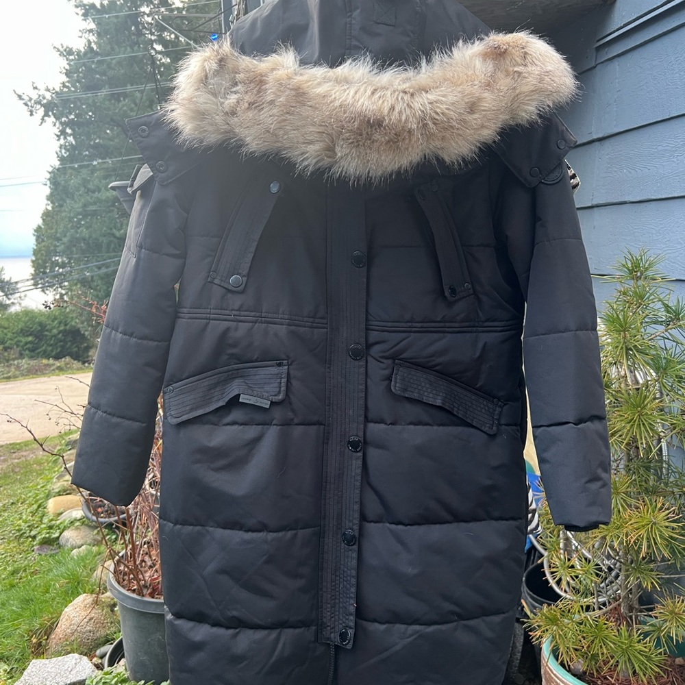 Noize Black Puffer Coat -30°